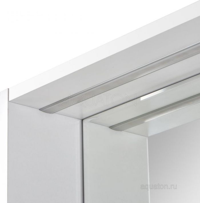 Зеркало с подсветкой Aquaton Капри 80 1A230402KP010, белый