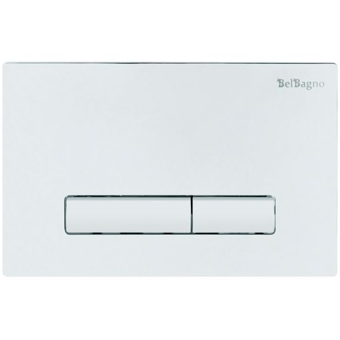 Комплект унитаза с инсталляцией BelBagno Loto BB070CHR/SC/BB002-80/BB018-GV-BIANCO с сиденьем микролифт и белой клавишей смыва