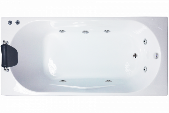 Акриловая ванна Royal Bath Tudor 150х70 см RB407700ST с гидромассажем