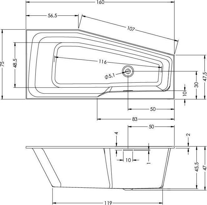 Полотенцесушитель электрический Margaroli Sole 540-3 BOX 5404703GDB, золото