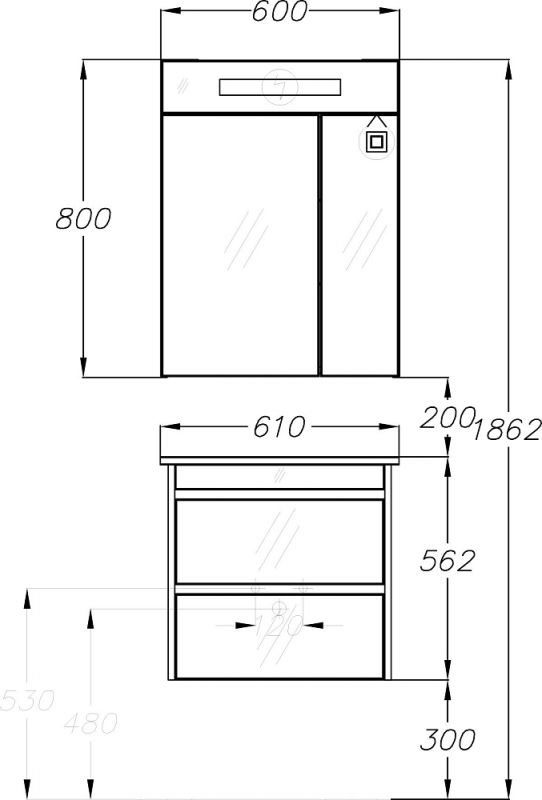 Смеситель на борт ванны Nicolazzi Monocomando 3449BZ76, бронза