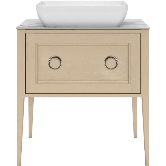 Тумба под раковину Kerama Marazzi Plaza Classic Neo 80 PL.CN.80.1+1\CAP.M Капучино матовая