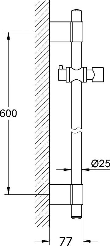 Душевая штанга Grohe Relexa 28797001