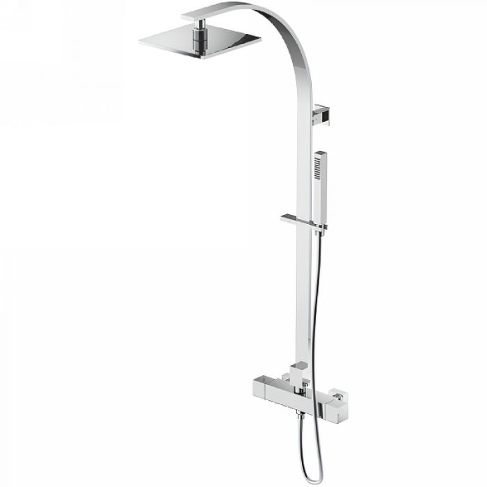 Душевая система Gattoni Programma Doccia KIT/TS25C0 с термостатом. хром