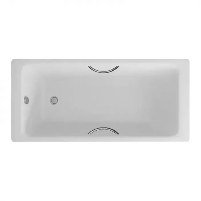 Чугунная ванна Delice Parallel 160х70 DLR_220504R белый