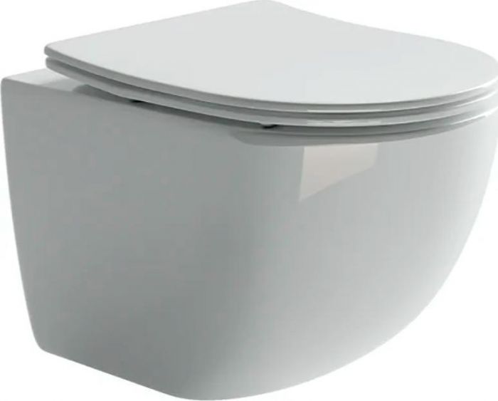 Комплект инсталляция с подвесным унитазом Ceramica Nova Forma CN3009_1002W_1000 с сиденьем микролифт и белой клавишей смыва