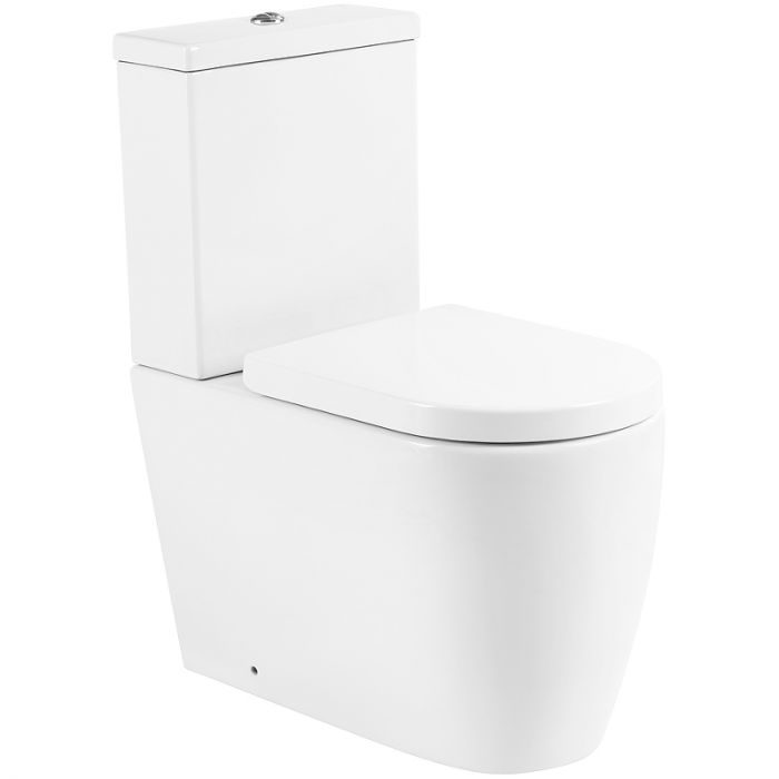 Унитаз-компакт BelBagno Marino BB105CPR/BB105SC c сиденьем микролифт, белый