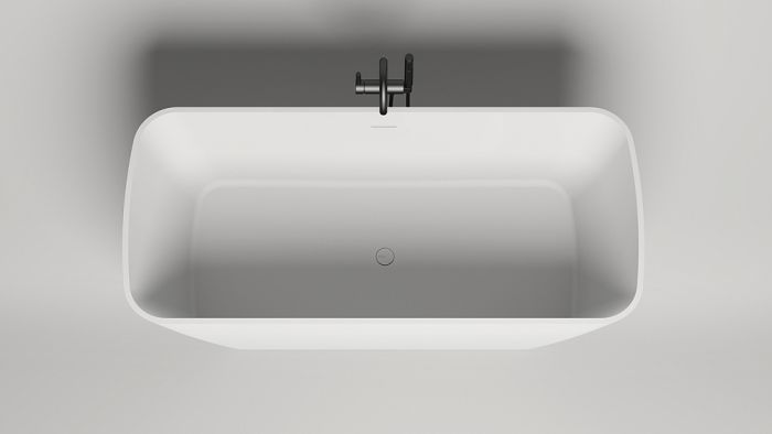 Ванна из искусственного камня Salini Agatha 180x80 100221M, белый