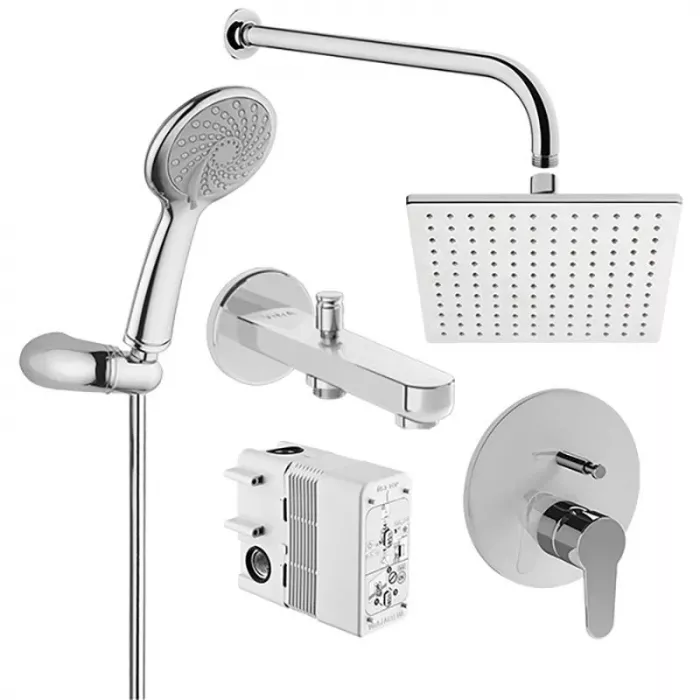 Смеситель термостатический для ванны Jacob Delafon Modulo E75389-CP