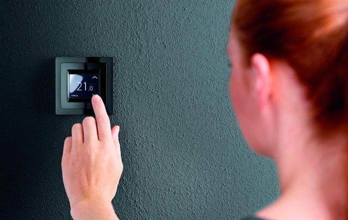 Терморегулятор Devi Touch black