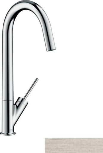 Смеситель для кухни Axor Starck 10822800, сталь