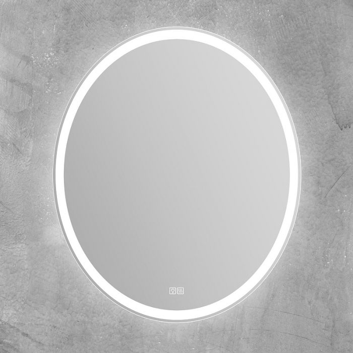 Зеркало BelBagno SPC-VST-750-900-LED-TCH-WARM 75 см, с подсветкой, подогревом и сенсорным выключателем