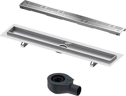 Акриловая ванна Riho Desire Corner B088004220 L белая/черная матовая LED