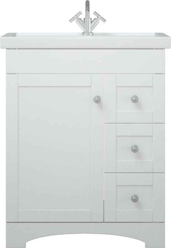 Тумба под раковину Corozo Техас 70 SD-00000451, белый