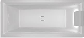 Акриловая ванна Riho Still Square 170x75 LED R B100033005, заполнение через перелив