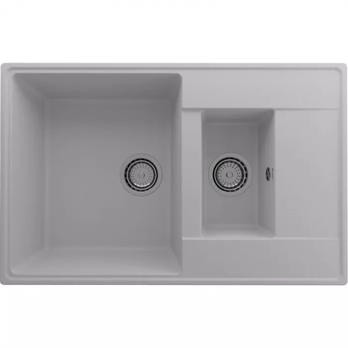 Кухонная мойка Ulgran Quartz Prima Prima 780 1,5 K-04 белый
