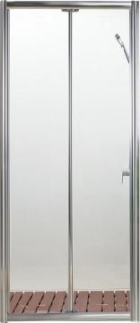Душевая дверь в нишу Bravat Drop 80x200 складная