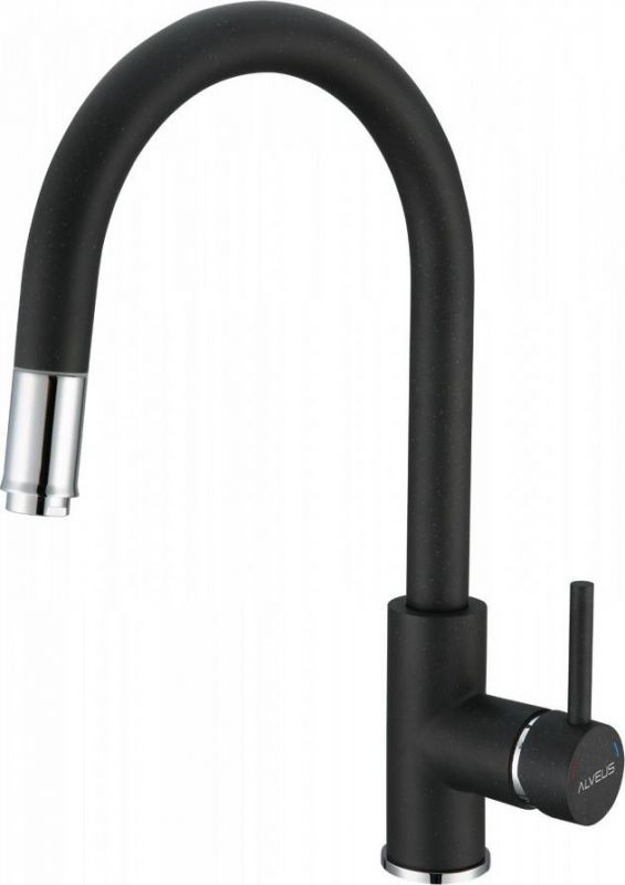 Смеситель для кухни Alveus Delos - P G91 1129022 carbon