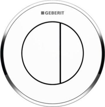 Кнопка смыва для унитаза Geberit 116.056.KJ.1, белый/хром